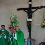 Cardenal Leopoldo Brenes bendice nueva capilla en la Concepción, Masaya