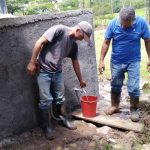 Inauguran pilas de captación de agua en comunidades de Nueva Guinea nicaragua