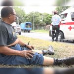 Motociclista fue arrastrado por vehículo y vive para contarlo nicaragua