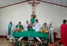 Carazo: Parroquia Santa Cruz de Casares recibe a su nuevo sacerdote