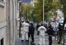 Estadounidenses matan a puñaladas a un policía en Roma italia