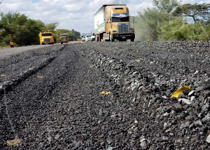 Sustancial avance en la carretera Achuapa-San Juan de Limay nicaragua
