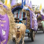 Carretas peregrinas de Masaya parten rumbo a Popoyuapa nicaragua