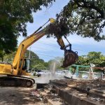 Inician primeras obras de rehabilitación de Pista Juan Pablo II nicaragua