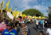 Promesantes de Carretas Peregrinas llegan a su destino nicaragua