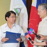 Canciller Denis Moncada recibe Copias de Estilo de embajadores nicaragua
