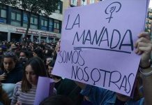 Víctima de «La Manada»: «Gracias por no haberme dejado sola»