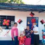 Numerosa familia del Bo. Laureano Mairena recibe vivienda digna nicaragua