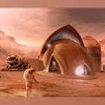 Así serán los hogares que harán en marte asi