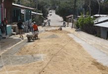 Alcaldía de Somoto ejecuta proyecto de revestimiento vial en la zona urbana nicaragua