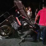 Managua: Accidente en el popular camino hacia Ciudad Belén deja un lesionado