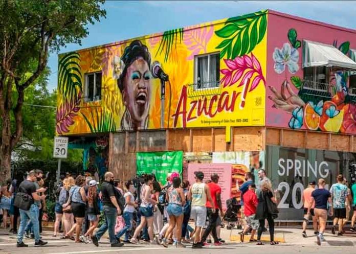 celia-cruz miami, mural, celia cruz, cuba, cantante, homenaje,