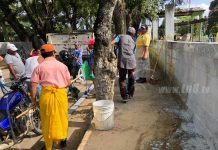 Autoridades de Jalapa realizan limpieza en el cementerio municipal nicaragua