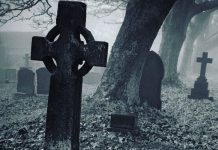 Joven se graba mientras «juega» con una calavera en el cementerio argentina