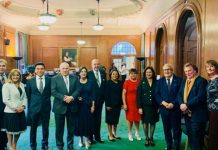 Celebración de la Independencia de Centroamérica en Londres nicaragua
