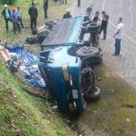 Vuelco de un camión deja varias personas lesionadas en Chontales nicaragua