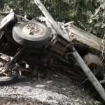 Fuerte accidente de tránsito en la comarca El Portón, Boaco nicaragua