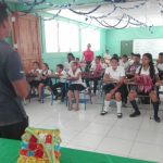 Enseñan sobre medio ambiente y emprendimiento en Chacocente nicaragua