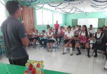 Enseñan sobre medio ambiente y emprendimiento en Chacocente nicaragua