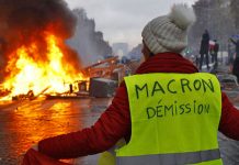 Chalecos amarillos vuelven a las calles de Francia francia