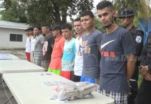 Policía da duro golpe a la delincuencia en Chinandega nicaragua