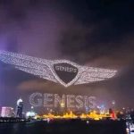 Más de 1.300 drones bailando rompen un récord en China china