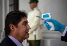 Suben a 342 el número de infectados en Chile con coronavirus chile