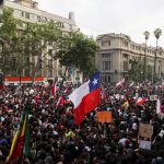 Continúan con fuerza las movilizaciones sociales en Chile chile