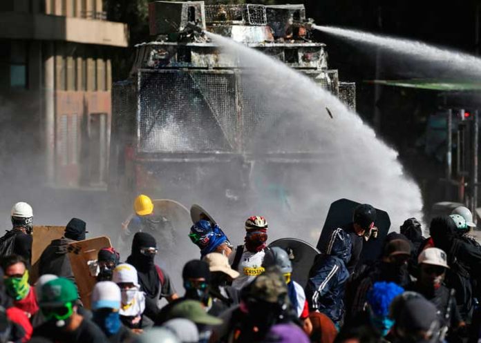 chile-protestas-caravineros nuevas protestas