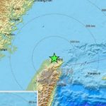 Un terremoto de 5,7 sacude Taiwán