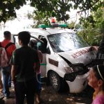 Seis lesionados por choque de camión y ambulancia en Managua managua