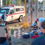 Irrespeto a luz roja en Ciudad Jardín provoca accidente de tránsito nicaragua