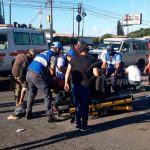 Motociclista «desmangado» termina accidentado en Las Palmas nicaragua