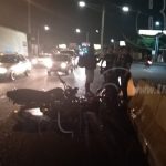 Imprudencia de motociclista provocó accidente de tránsito en Managua nicaragua