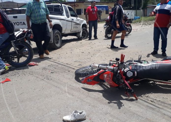 choque-moto-esteli-11 nicaragua