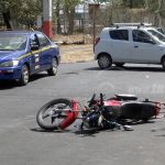 Usar GPS y no ver señal de Alto provoca accidente en Managua nicaragua