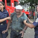 Nandaime: Ciclista ebrio se precipita a una alcantarilla