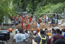 Aumenta a 14 el número de muertos por alud en Rio de Janeiro brasil
