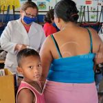 Feria de Salud en el barrio 14 de Junio lleva atención integral a familias nicaragua