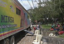 Familias de Río Blanco reciben atención en clínica móvil nicaragua