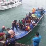 Fuerza Naval de Bilwi rescata Velero Miss Emily en costas de la comunidad Tuapí nicaragua