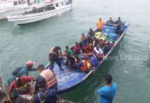Fuerza Naval de Bilwi rescata Velero Miss Emily en costas de la comunidad Tuapí nicaragua