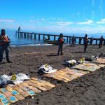 Fuerza Naval incauta más de 300 paquetes de cocaína en El Viejo nicaragua