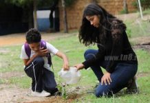 Reforestan centros educativos en celebración al Día Mundial de Medio Ambiente nicaragua