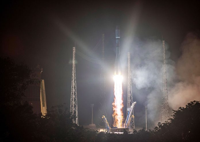 cohete-soyuz despegue