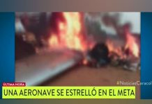 accidente aereo