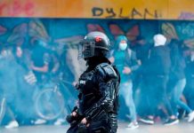 Denuncian acciones represivas en medio del paro nacional en Colombia Colombia, paro nacional, acciones represivas, manifestantes,