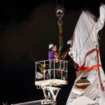 Retiran estatuas de Cristóbal Colón de parques de Chicago estados unidos