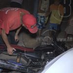 Estelí: Motociclista a exceso de velocidad se estrella en un vehículo nicaragua