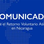 OIM comunica sobre el Retorno Voluntario Asistido en Nicaragua nicaragua
